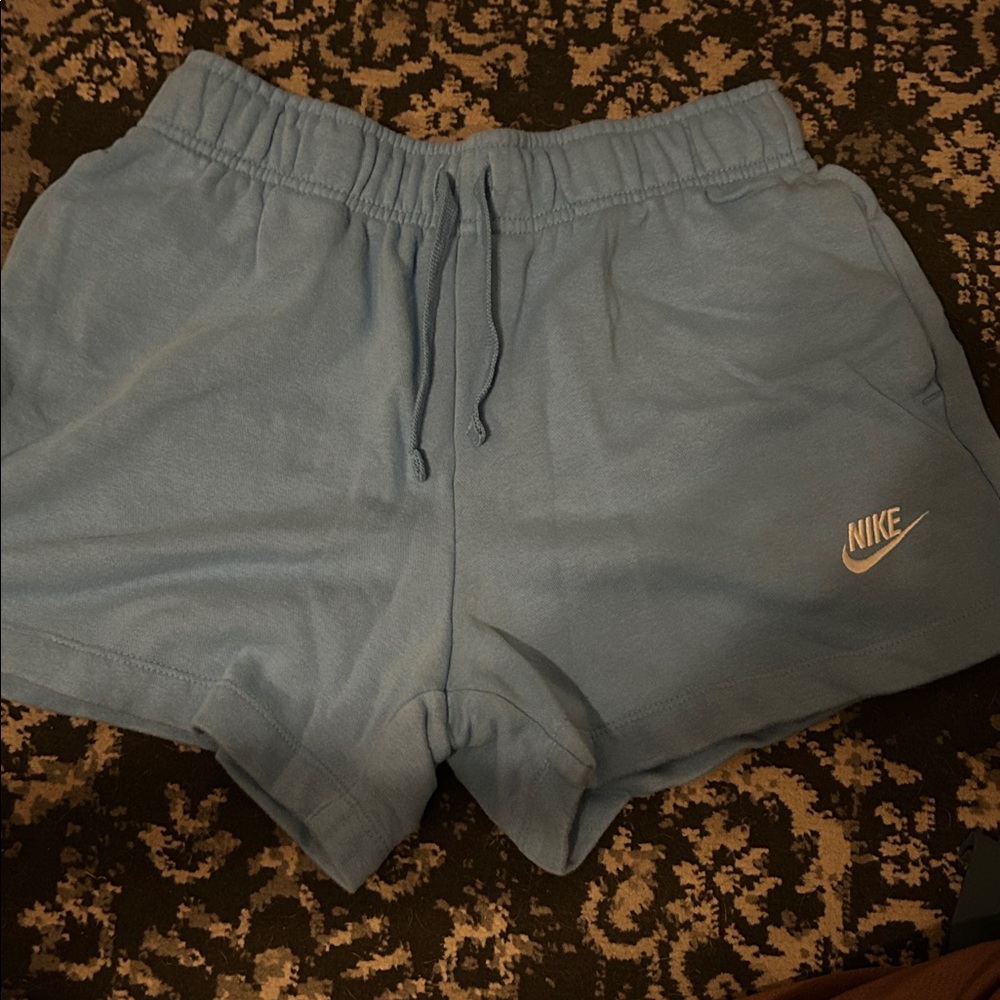 Nike Women’s Light Blue Athletic Shorts